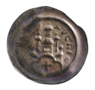 Münze, Pfennig, Brakteat, 1205/1232