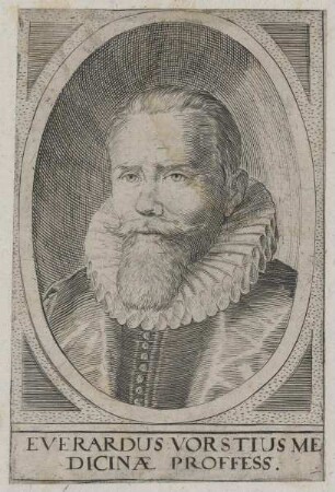 Bildnis des Everardus Vorstius
