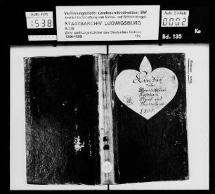 Zins- und Gültbuch über Markelsheim, Apfelbach, Elpersheim und Weikersheim