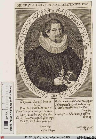 Bildnis Christoph Sigismund Donauer d. Ä.