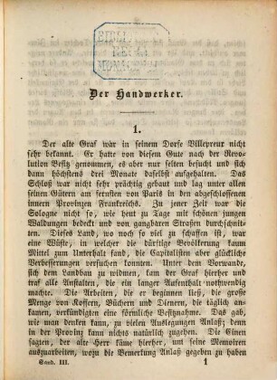 Der Handwerker, 3