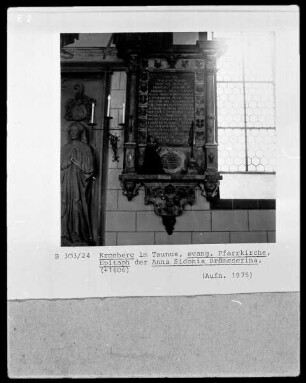 Epitaph der Anna Sidonia Brömeserina, gestorben 1606