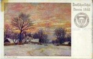 Postkarte des Deutschen Schulvereins, Nr.309
