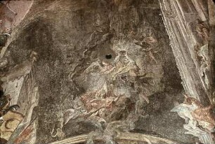 Allegorie auf die Kanonisation des Johann von Nepomuk sowie Büßende und Verehrende aus allen Volksschichten