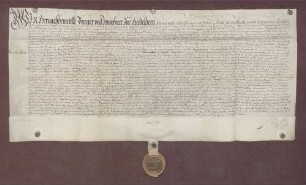 Georg Rinchert und Genossen reversieren gegenüber dem Deutschen Orden über verschiedene ihnen erblehnsweise verliehene Weingärten.
