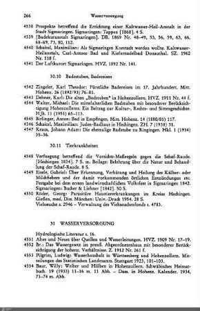 30.11 Tierkrankheiten