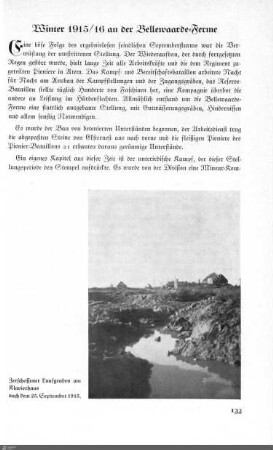 Winter 1915/16 an der Bellewaarde-Ferme