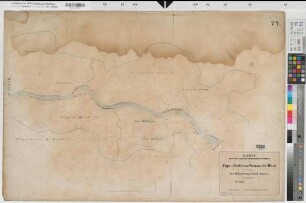 Lippe: Karte der Ufer und des Inundations-Gebietes des Lippe-Flusses von Neuhaus bis Wesel in III Sectionen. Section III: Regierungs-Bezirk Münster in 22 Blättern (10. Blatt)