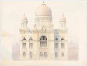 Synagoge, München: Ansicht