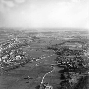Bau der Kanalbrücke Rednitz und anderer Kanalüberführungen des Main-Donau-Kanals in der Haltung Kriegenbrunn