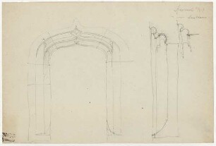 Amthaus zu Amorbach, Portal