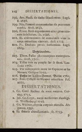 Dissertationes.