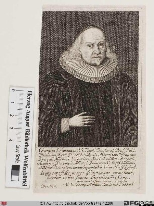 Bildnis Georg Lehmann (I)