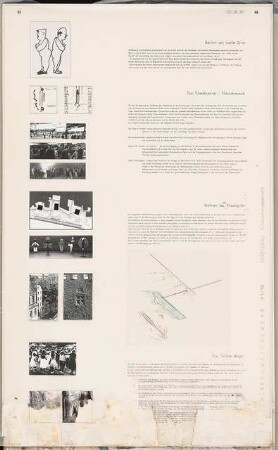 Wohnen im Grünen auf dem ehem. Potsdamer Güterbahnhof, Berlin Schinkelwettbewerb 1990: Übersicht und Erläuterungen