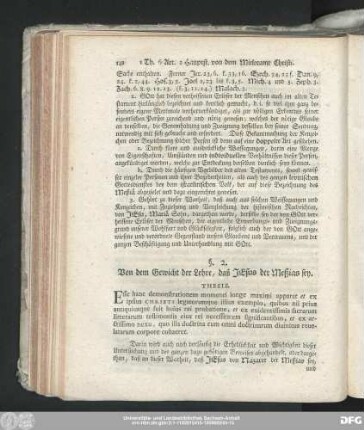 §. 2. Von dem Gewicht der Lehre, daß Jesus der Meßias sey.