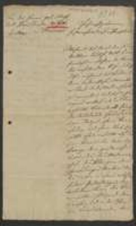 Brief von David Heinrich Hoppe an Johann Wolfgang von Goethe
