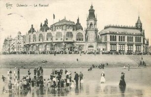 Erster Weltkrieg - Postkarten "Aus großer Zeit 1914/15". "Ostende - Le Kursaal"