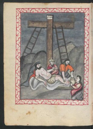 Illustration: Balsamierung Christi