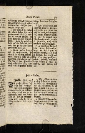 313-321, Zeit-Lieder