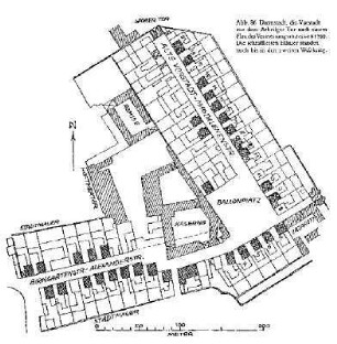 Gesamtanlage; Darmstadt, Gesamtanlage Alte Vorstadt