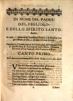 Camino interno dell'anima