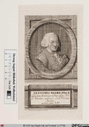 Bildnis Johann Jacob Reiske