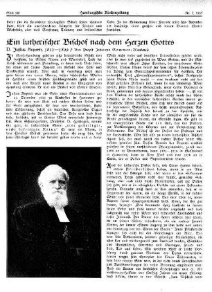 Ein lutherischer Bischof nach dem Herzen Gottes : D. Justus Ruperti, 1833 – 1899