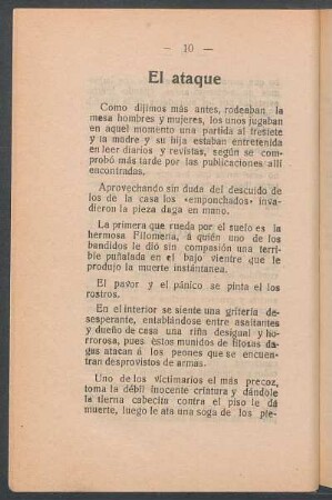El ataque