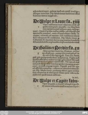 De Vulpe et Capite fabula.xvi.