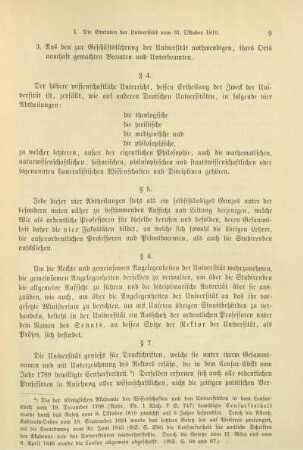 Abschnitt II. Die Grundgesetze der königlichen Friedrich-Wilhelms-Universität zu Berlin
