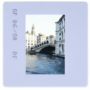 Venedig, Canal Grande,Venedig, Palazzo dei Camerlenghi,Venedig, Rialtobrücke,Venedig, S. Bartolomeo
