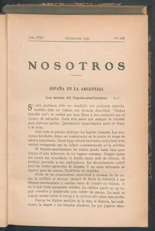 España en la Argentina
