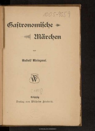 Gastronomische Märchen