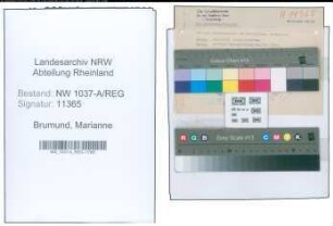 Entnazifizierung Marianne Brumund , geb. 00.00.0000 (Fuersorgerin)