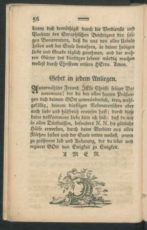 Gebet in jedem Anliegen