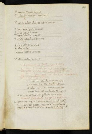 Nomina regionum cum provintiis suis XVII et XV civitatibus