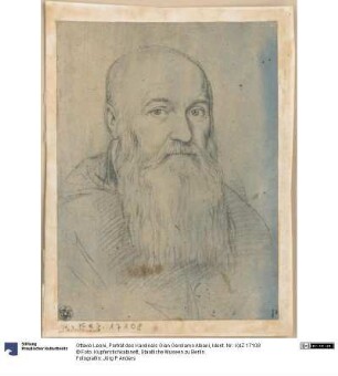 Porträt des Kardinals Gian Gerolamo Albani