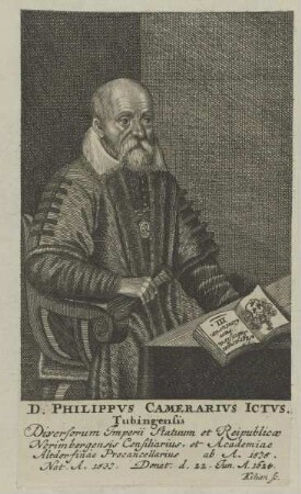 Bildnis des Philippvs Camerarivs