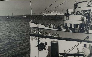 An der "Alten Liebe" in Cuxhaven