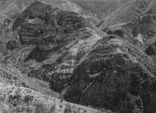 Goldfeld : Blick auf ein Goldfeld in der Umgebung von La Paz