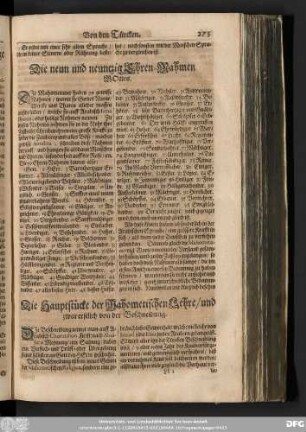 Die neun und neuntzig Ehren-Nahmen Gottes.