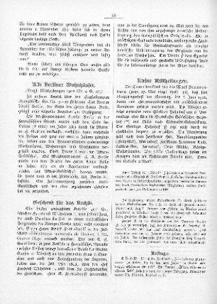 Alte Berliner Wohnhäuser