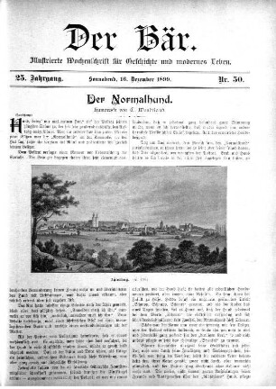 16.Dezember 1899 Nr, 50