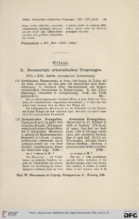 Orient (Nr. 114 - 182)