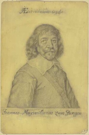 Bildnis des Johann Maximilian zum Jungen