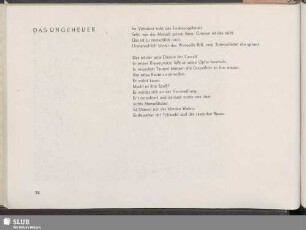 Das Ungeheuer