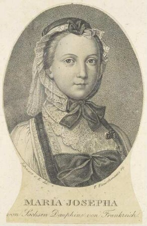 Bildnis der Maria Josepha von Sachsen, Dauphine von Frankreich