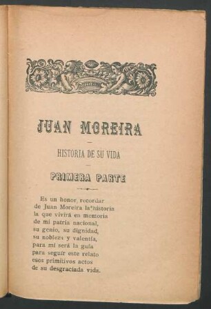 Historia de su vida