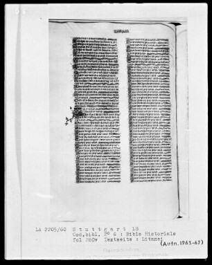 Bible Historiale —