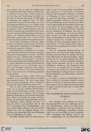 Die akademische Kunstausstellung in Berlin, [4]